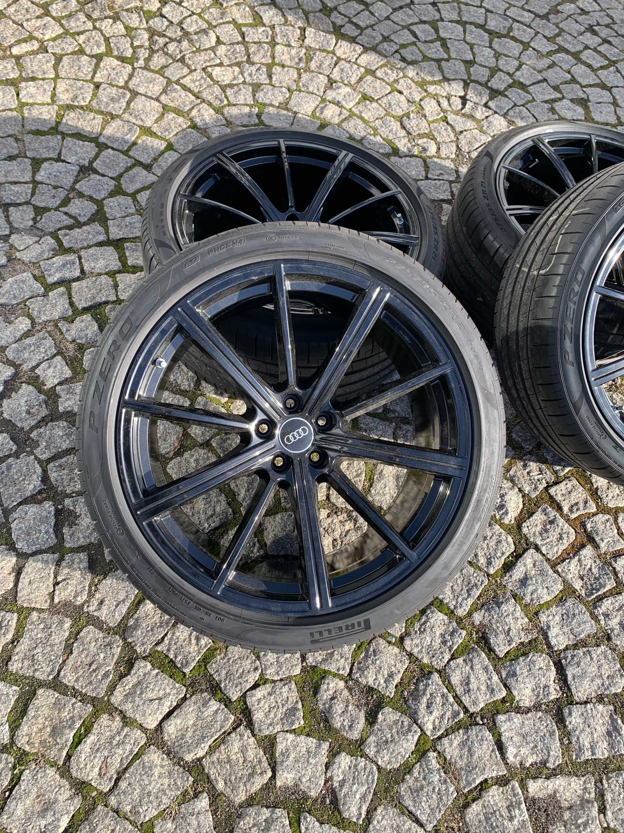 Felgi oryginalne Audi RS6 - 21x10,5 ET19 + Opony Pirelli Pzero