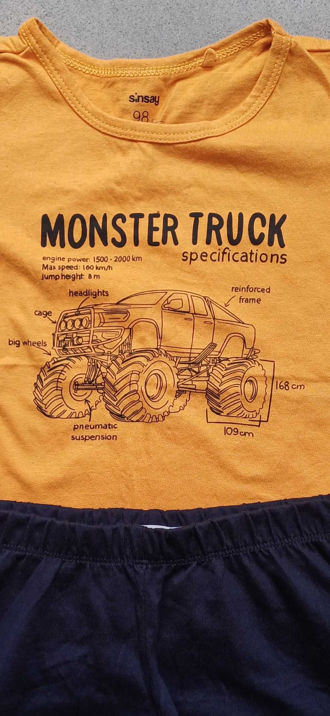 Piżama chłopięcela Monster Truck 2-częściowa r. 98