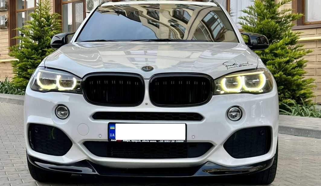 F15 Губа диффузор накладки M-Performance на BMW X5 F15 бмв х5ф15 обвеc