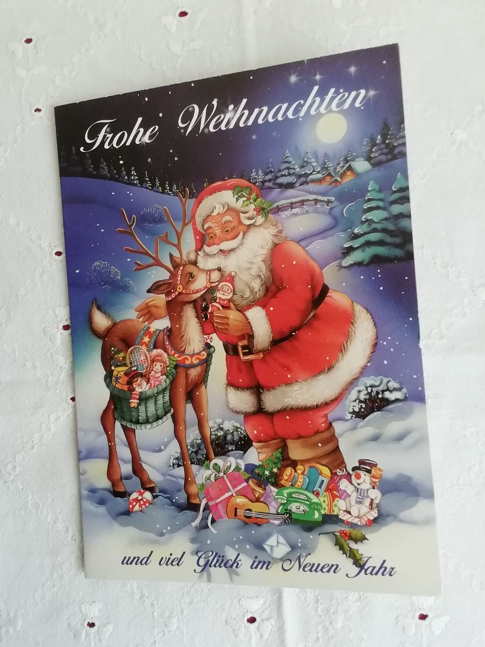 Postal de natal alemão