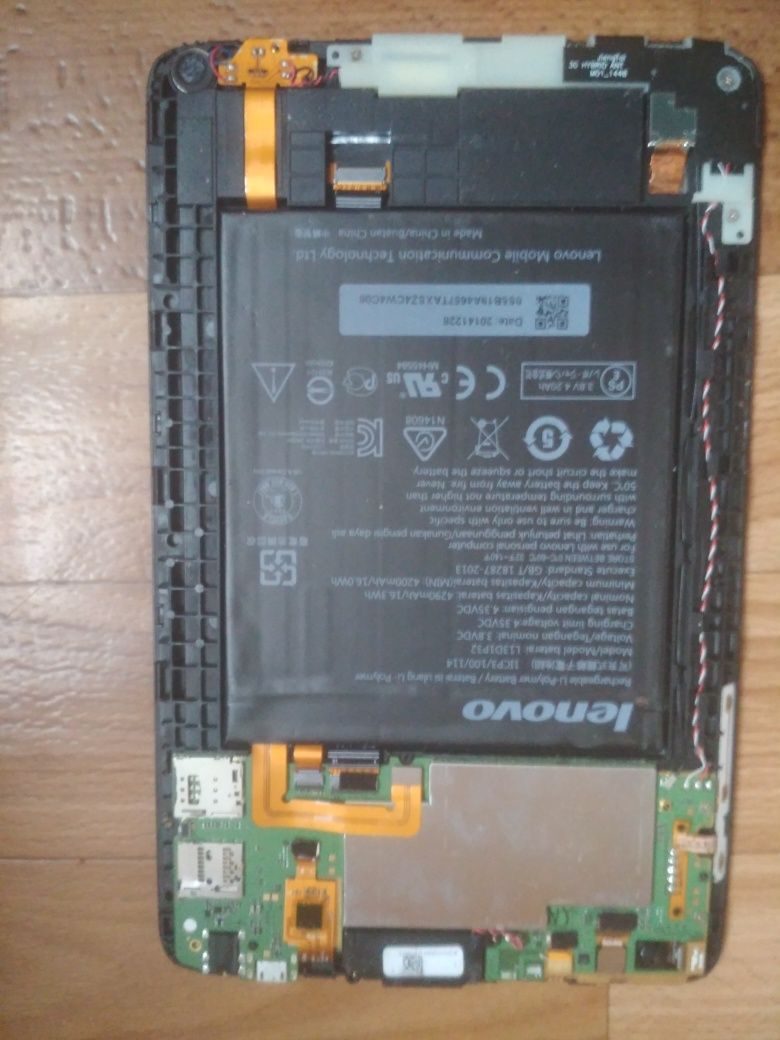 Lenovo A5500 планшет на запчастини