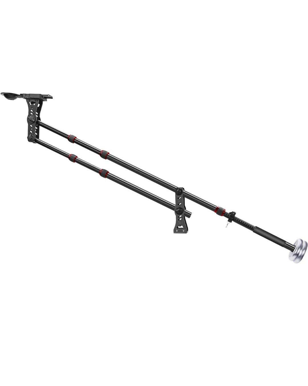 Neewer Jib braço liga de alumínio câmara grua com placa D 177cm NOVO