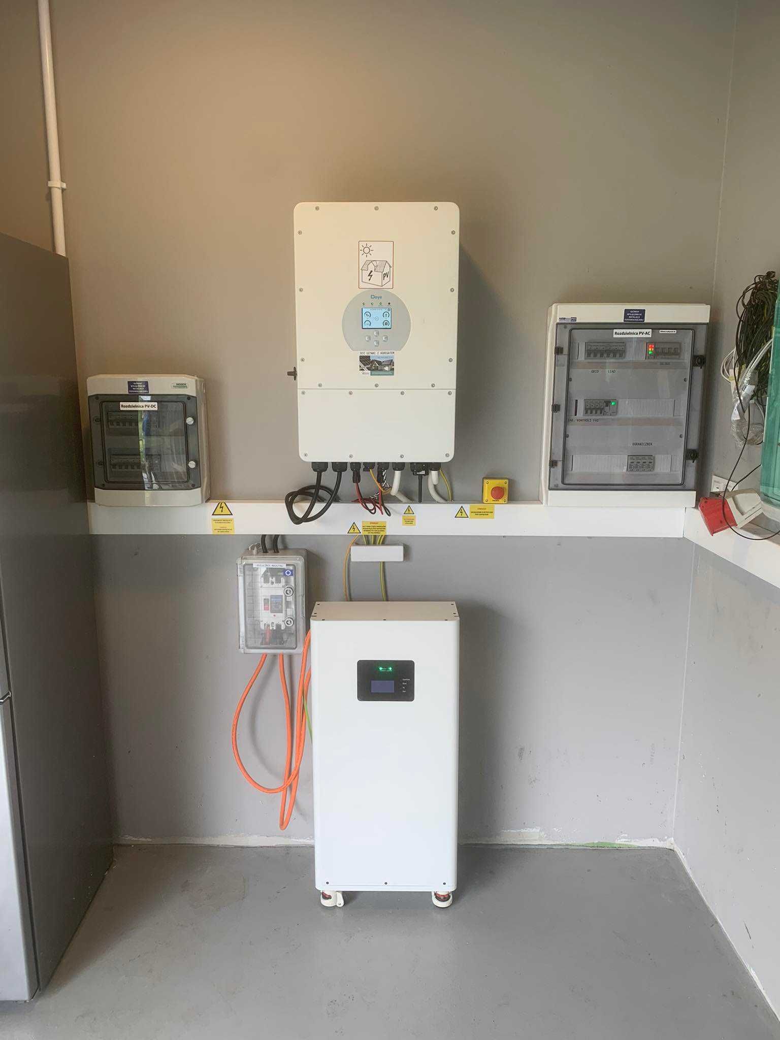 Instalacja fotowoltaiczna 5 kW(p)+magazyn energii 5kWh+ PROSUMENT 2.0