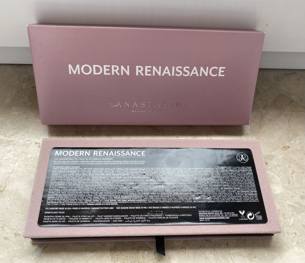 Paletka cieni Anastasia Beverly Hills ABH modern renaissance