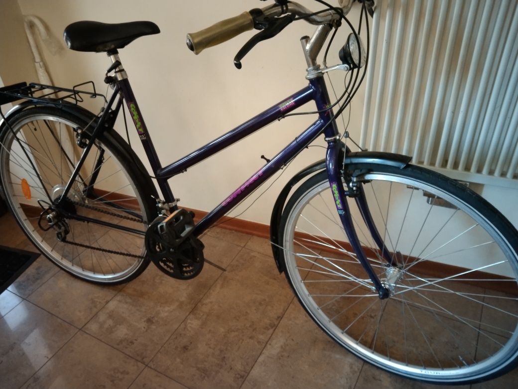 Rower damski miejski COMPACT koła 28 cala