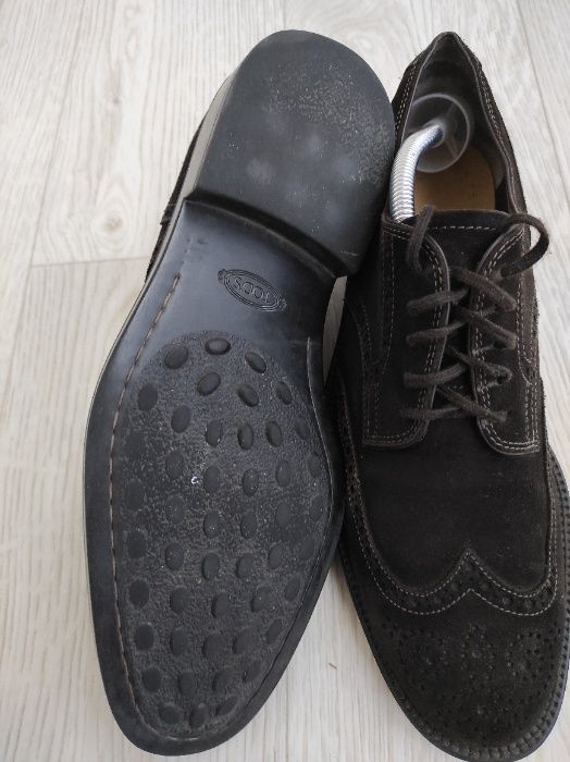 Туфли, оксфорды замшевые Tods