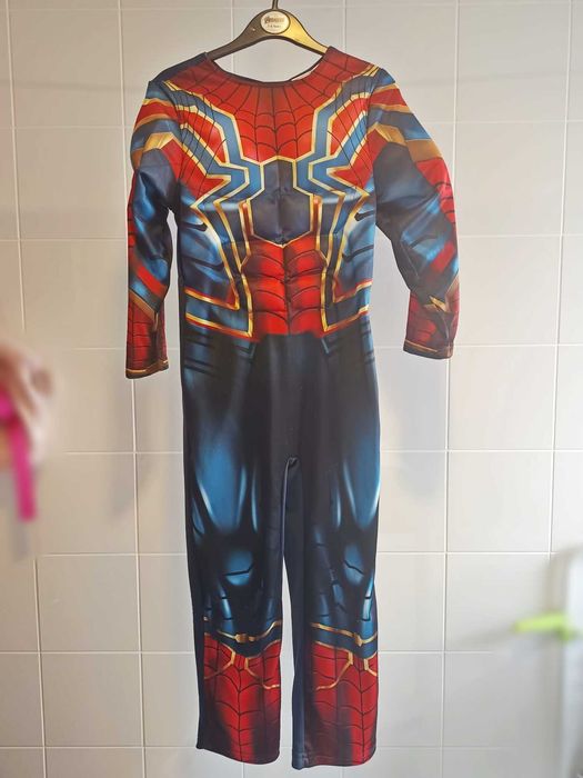 Fato Homem-Aranha Infantil Avengers – Carnaval e Halloween