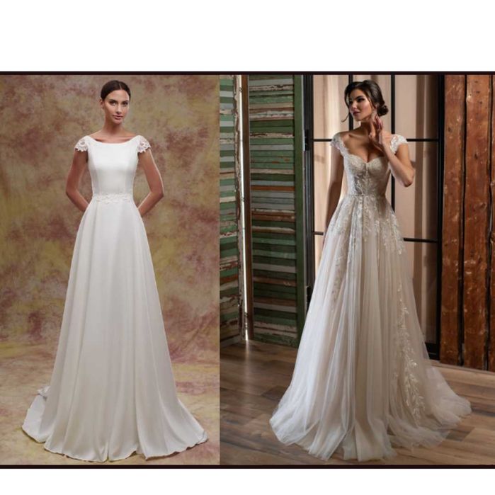 Vestidos de noiva corte A, na ROSSY NOIVAS desde 300€