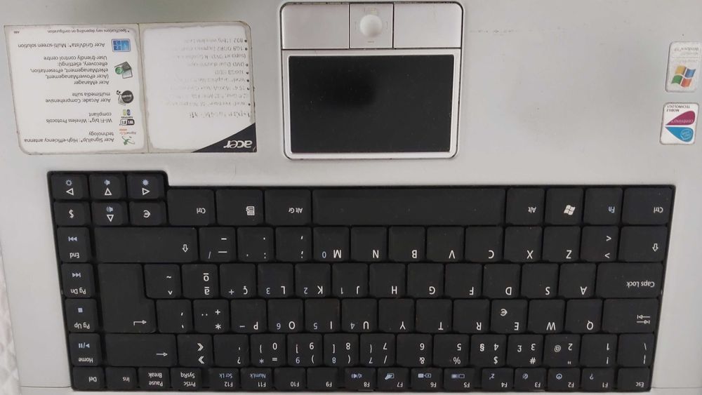 Carcaça de portatil acer com transformador