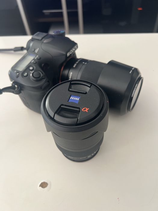 SLT-A77V aparat bezlusterkowy Sony plus dwia obiektywy