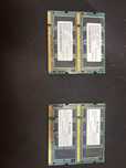 Kostki ram do laptopa x4