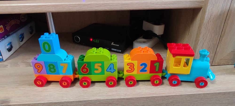 Лего дупло потяг