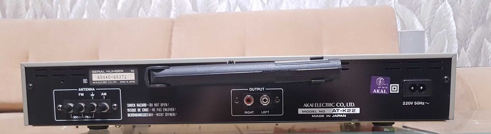 Стереофонический FM/AM тюнер Akai AT-K 22 Stereo  made in Japan