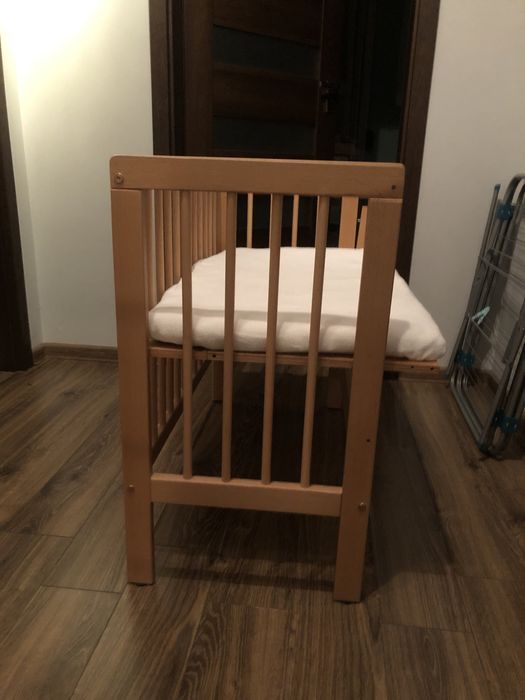 Łóżeczko dostawne Roba , bukowe