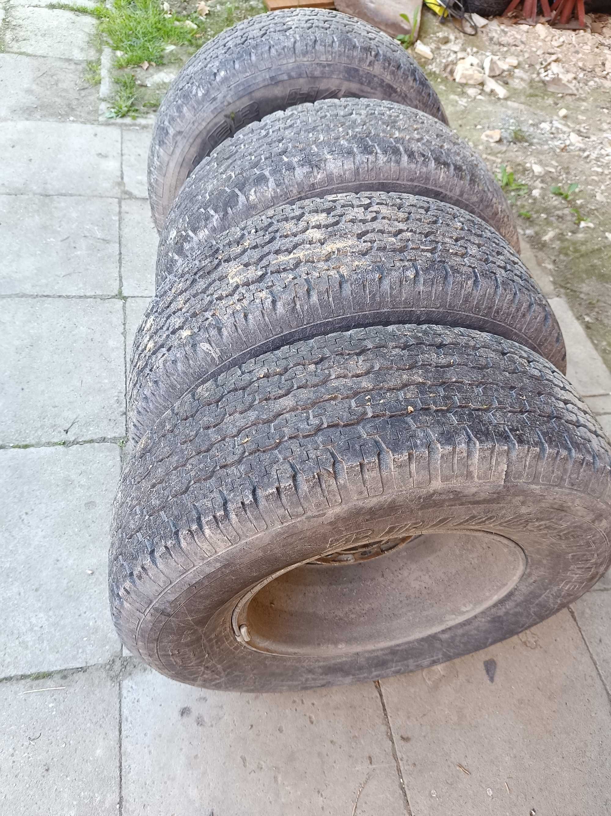 Koła teren 4x4 Mitsubishi L200 Pajero 6x139.7 Bridgestone 265/70 R16