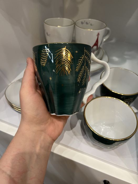 Zestaw Lubiana święta porcelana skrzaty stone age boże narodzenie