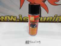 Tinta plástica removível em spray LOW COST em spray 400ml Preto semi brilho