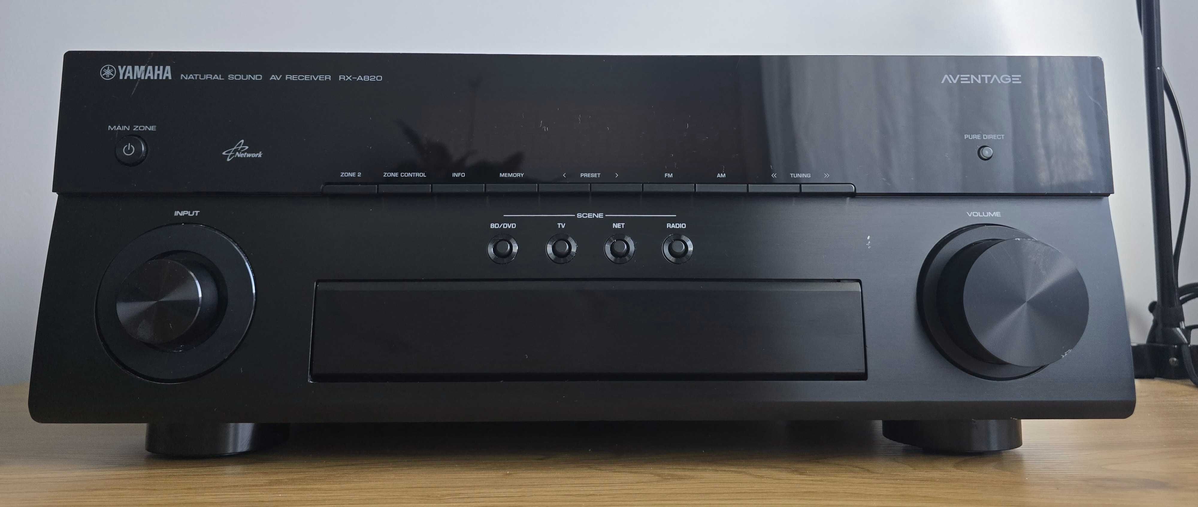 Yamaha RX-A820 AVENTAGE Amplituner sieciowy 7.2 HDMI ARC USB