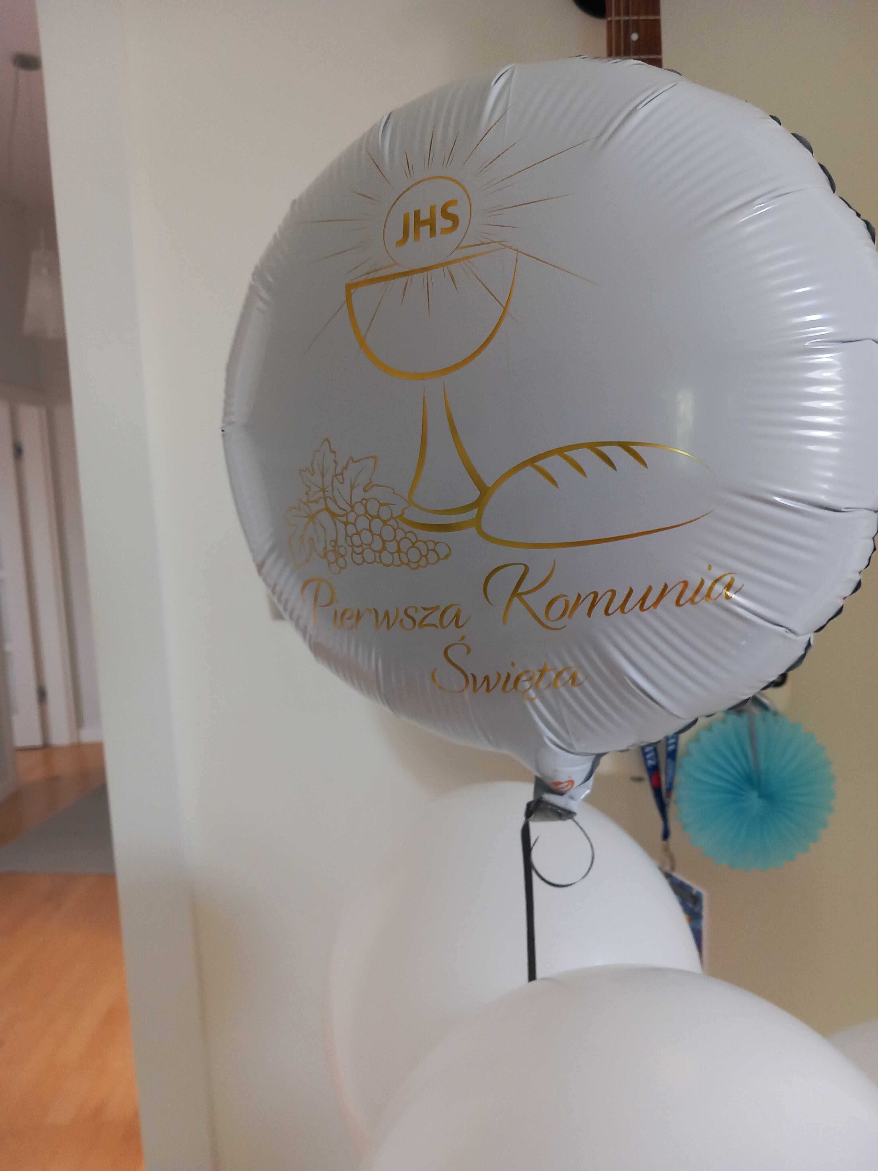Balony + stojak I Komunia Święta