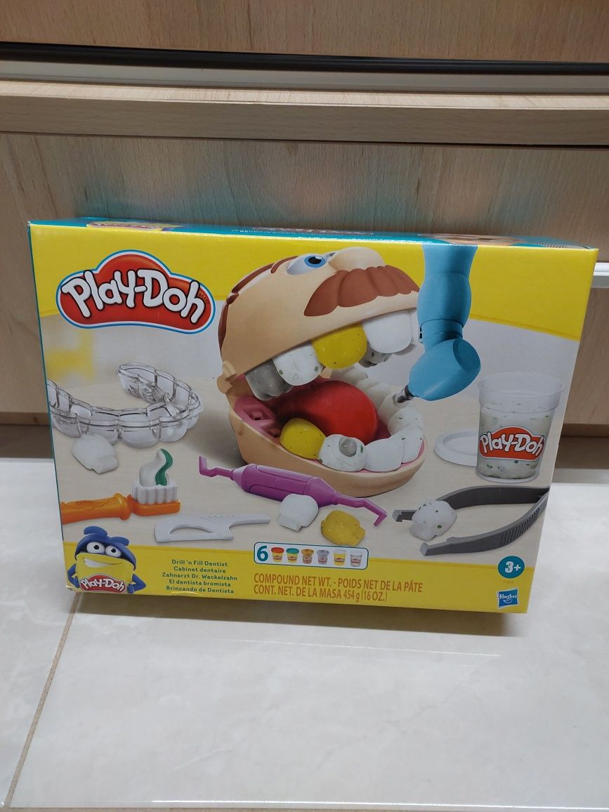 Play doh dentysta ciastolina duzy zestaw