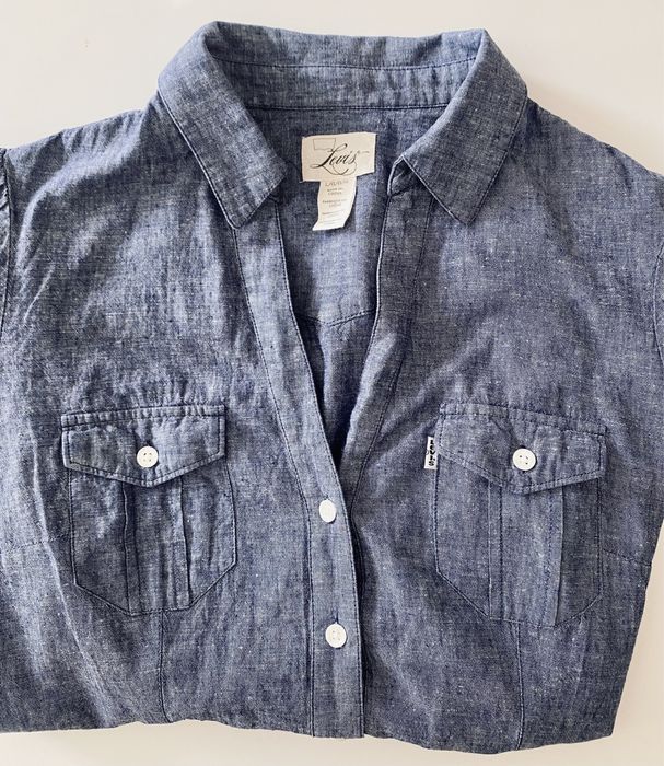 Levis Damska bluzka z krótkimi rękawkami L