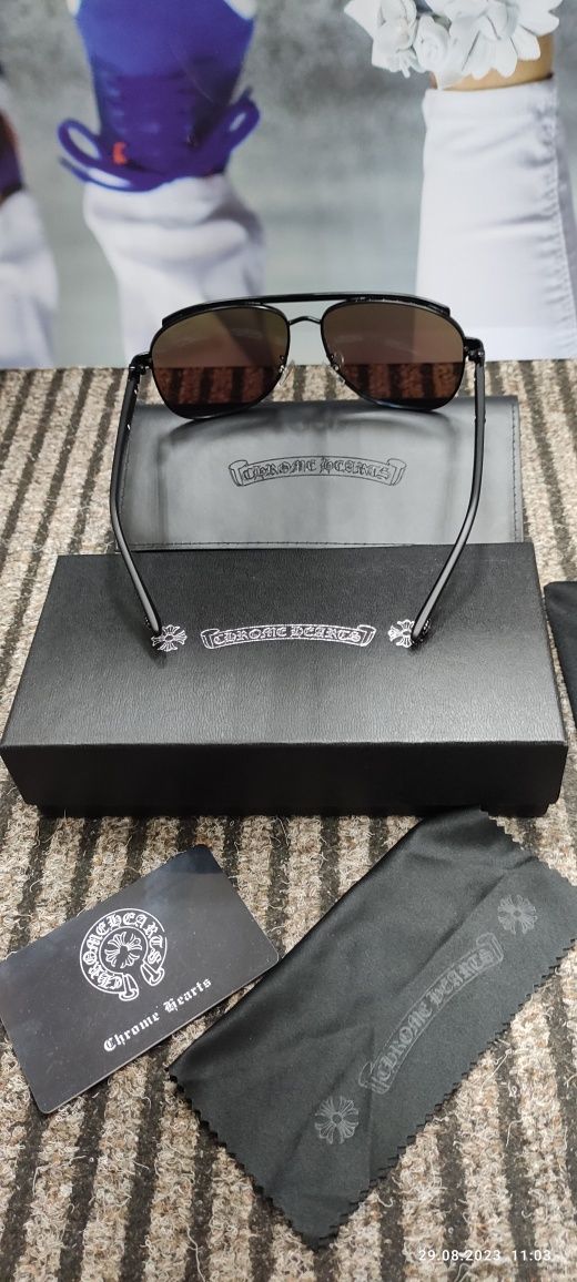 Chrome Hearts очки мужские солнцезащитные оригинал 100%