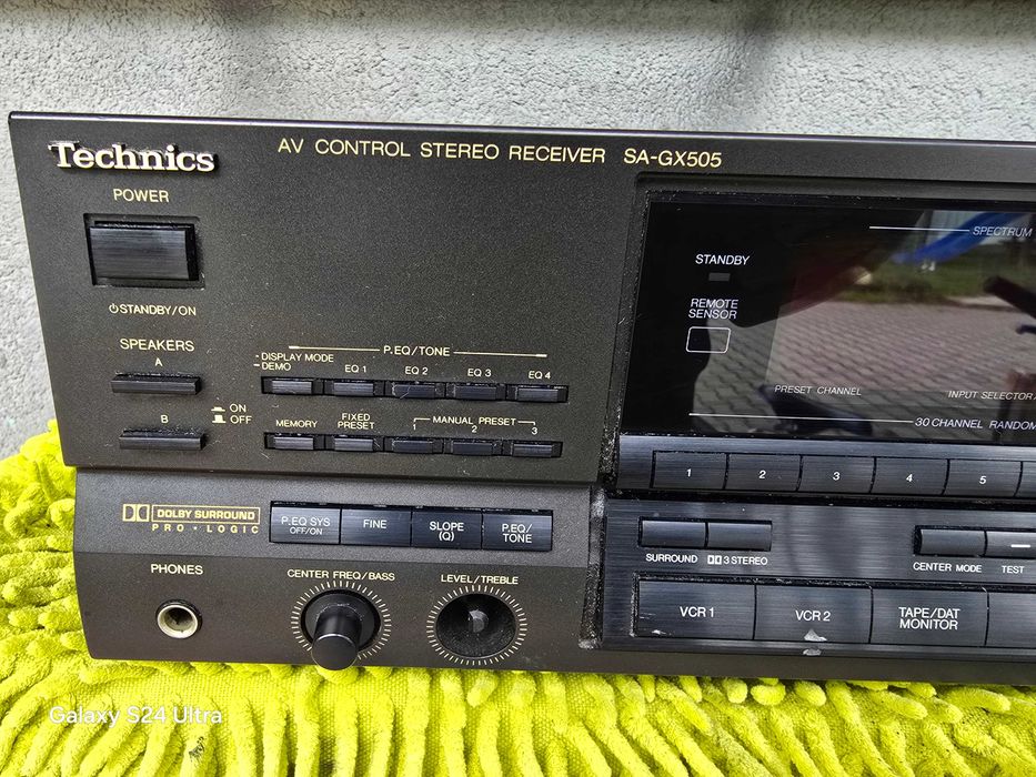 amplituner technics sa-gx505  120v