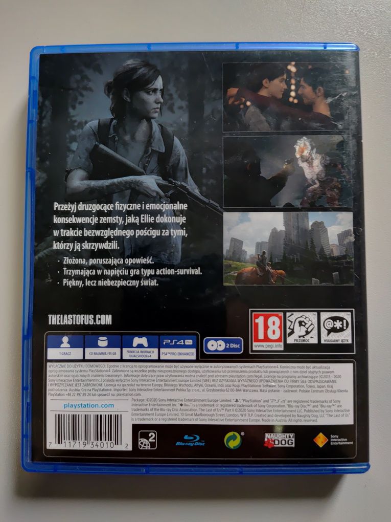 Gra The last of us part II PS4 PS5 PL
