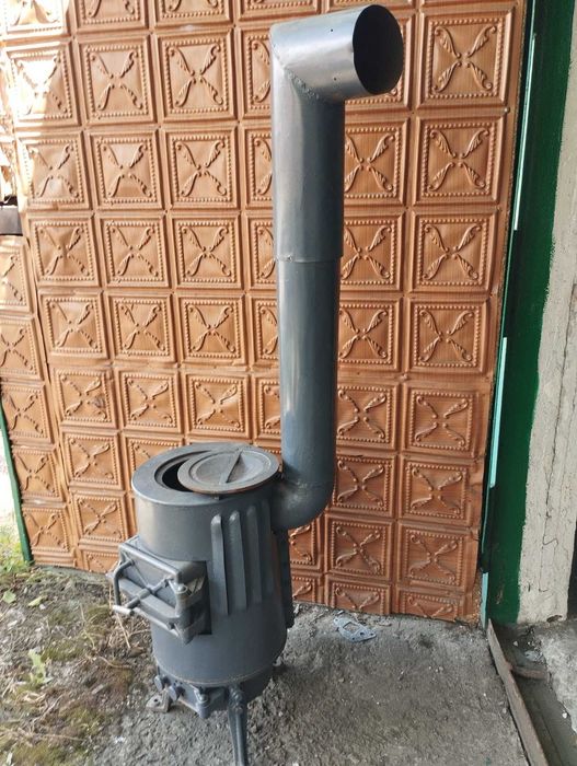 Буржуйка чугунна СССР