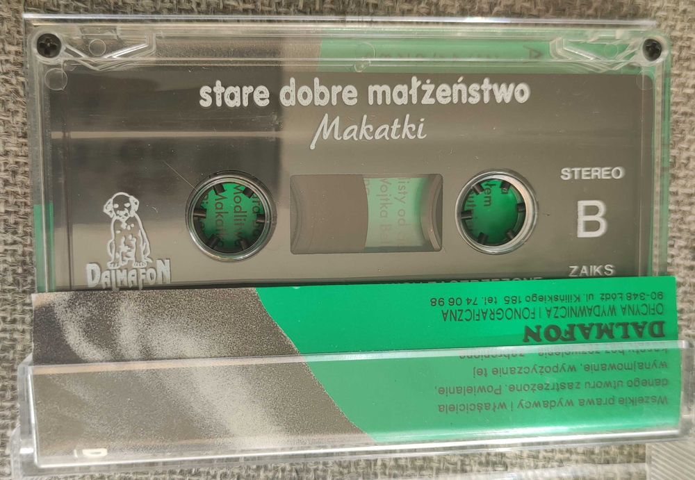 Stare dobre małżeństwo Makatki kaseta magnetofonowa