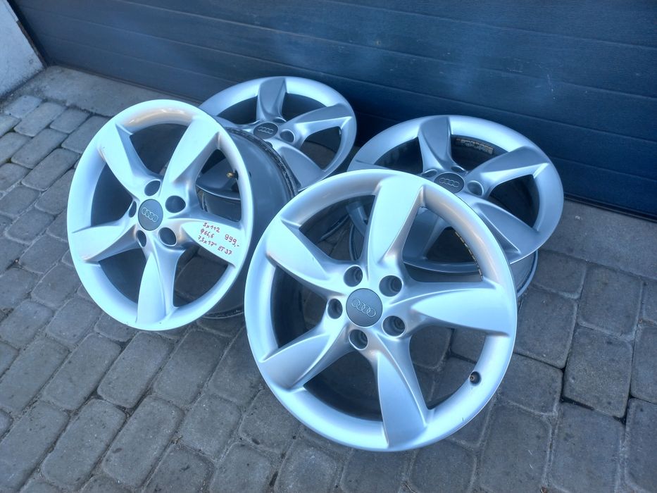 Oryginalne alufelgi Audi 17" 5x112