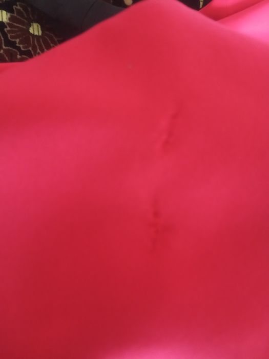 Плаття нарядне червоне с-м