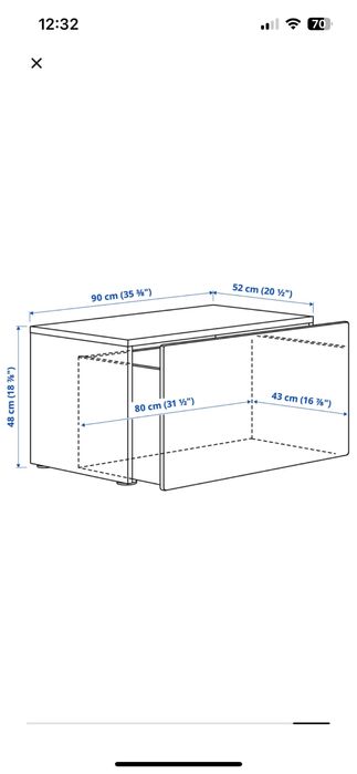 Smastad lawka z pojemnikiem na zabawki ikea komoda skrzynia