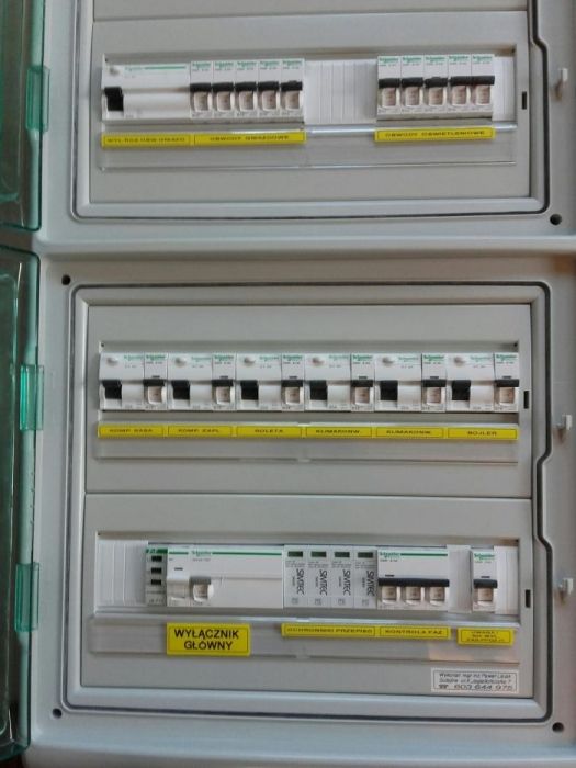 inż.elektryk-instalacje,pomiary,protokoły do odbioru budynków,awarie