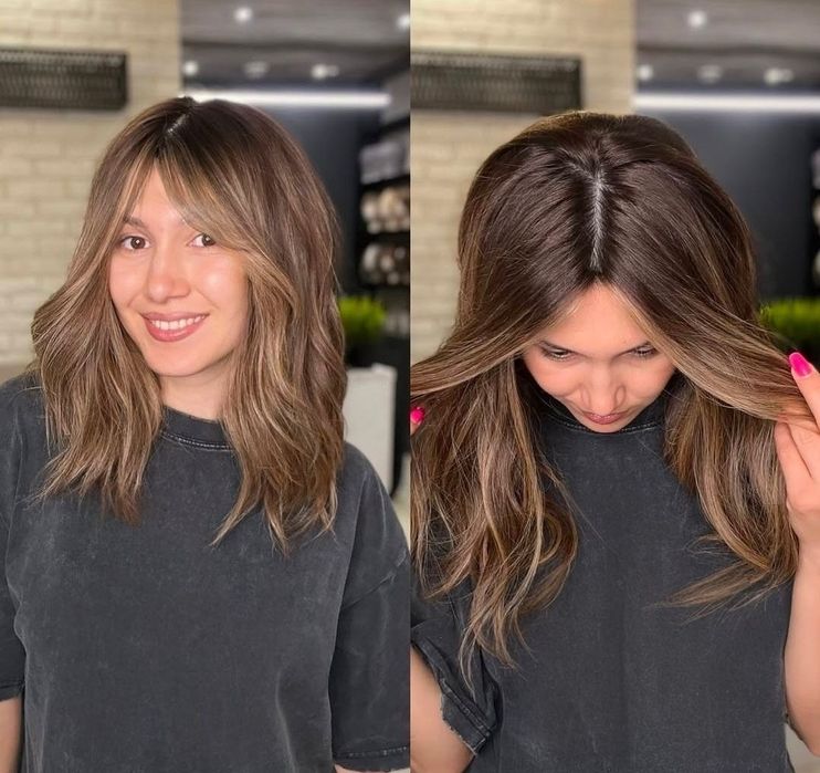 Натуральна перука ручної роботи Парик натуральний При алопеції