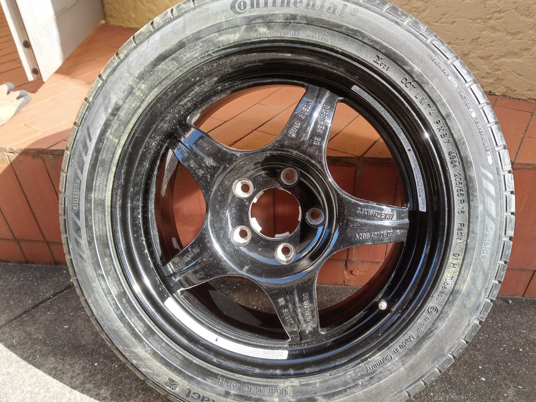 Jante e Pneu para Mercedes CLK