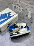 TravisScott\Jordan1*Retro*DamskieNikeAIrniebieski UnisexTrampki.45