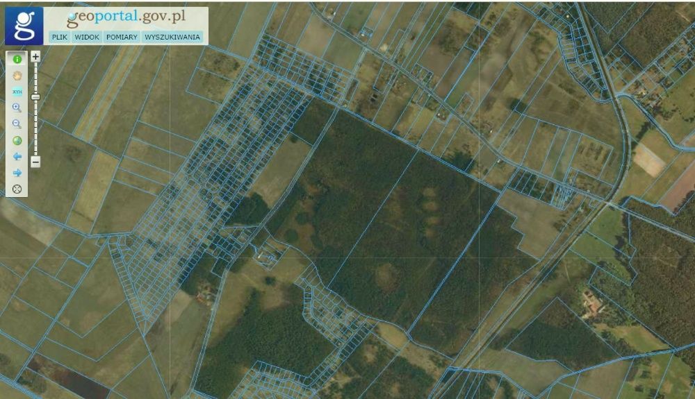 Działka Mącice powiat Przasnysz Puszcza Kurpiowska pow. 838m2