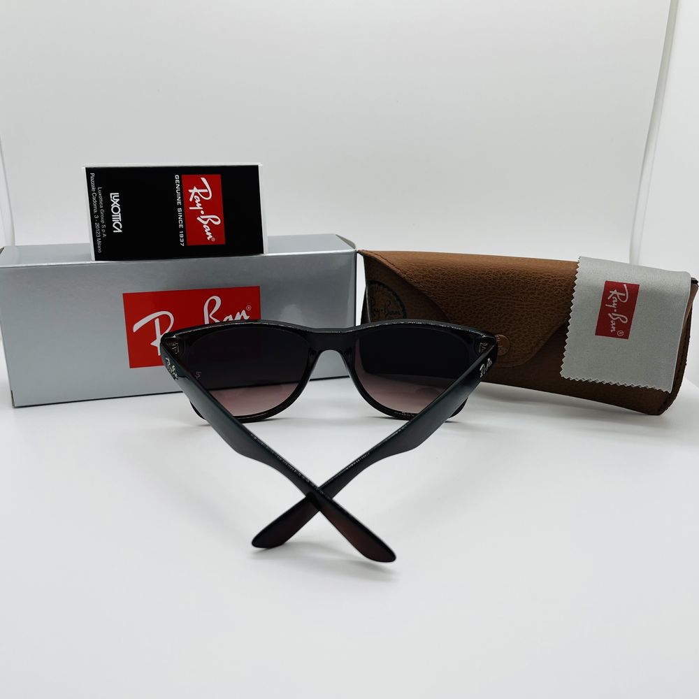 Солнцезащитные очки Ray Ban Wayfarer 2140 Glossy Brown|Brown Gradient