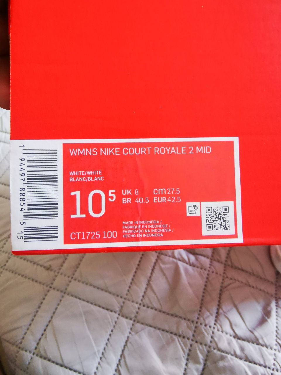 Ténis Nike Court Royale 2 Mid