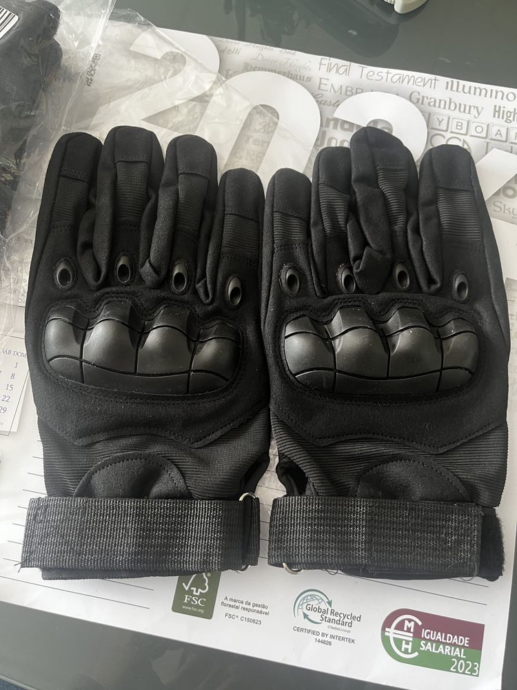 Luvas NOVAS tactical gloves (black)