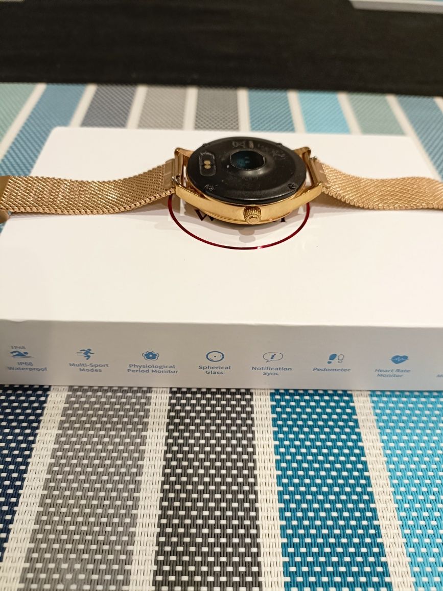 Smart watch złoty Smart gold