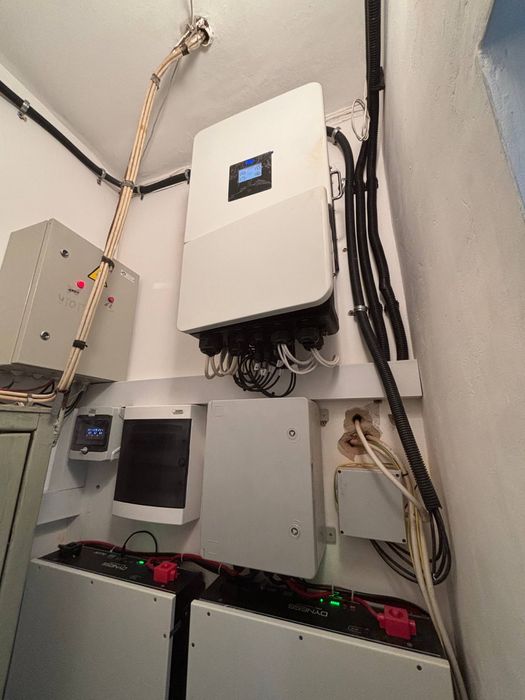 Встановлення безперебійного живлення, сонячних станцій, інверторів