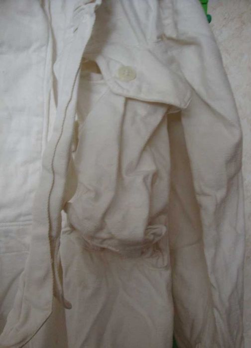 Комбинезон химика белый