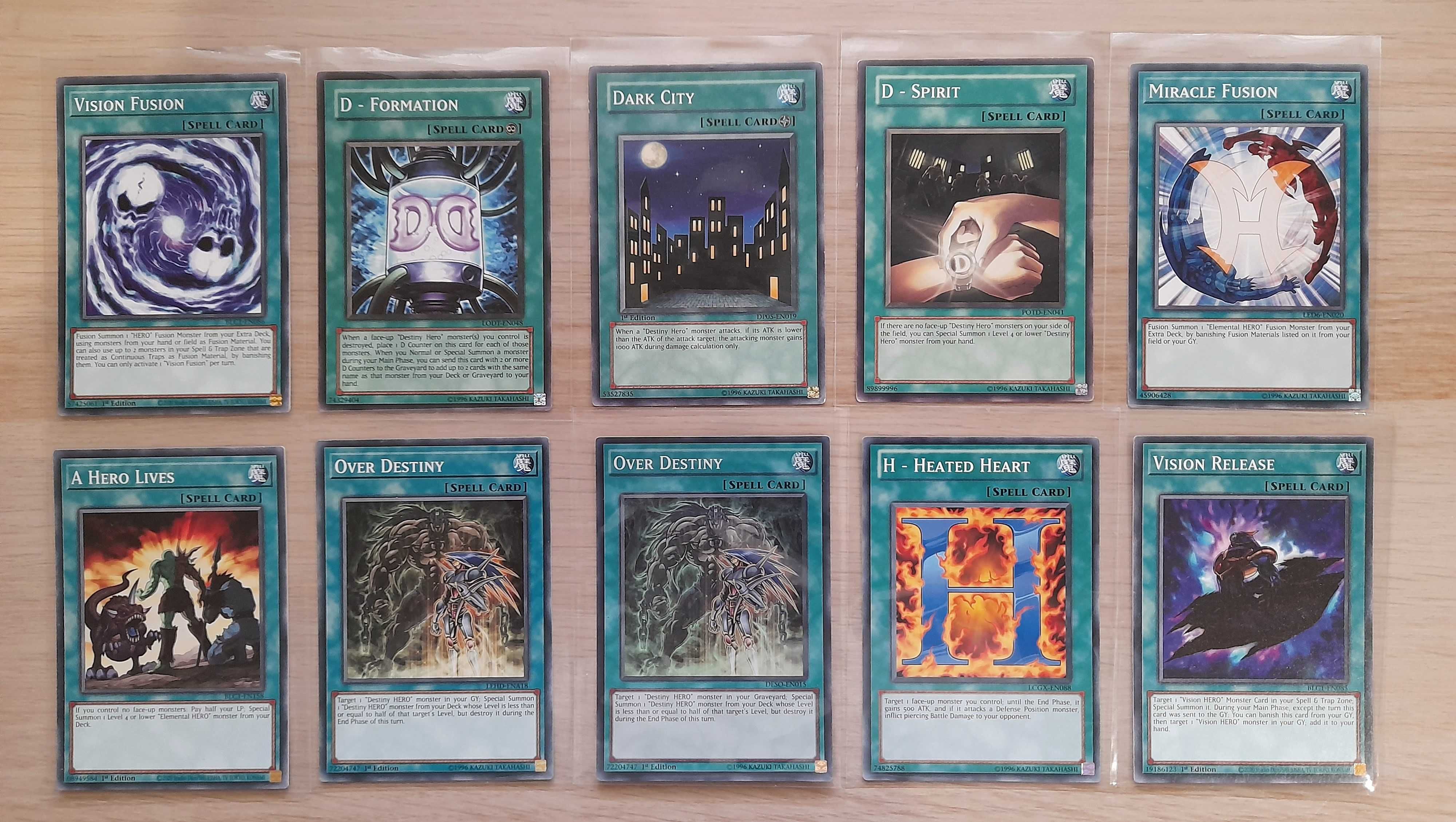 49 Cartas HERO Yu-Gi-Oh!