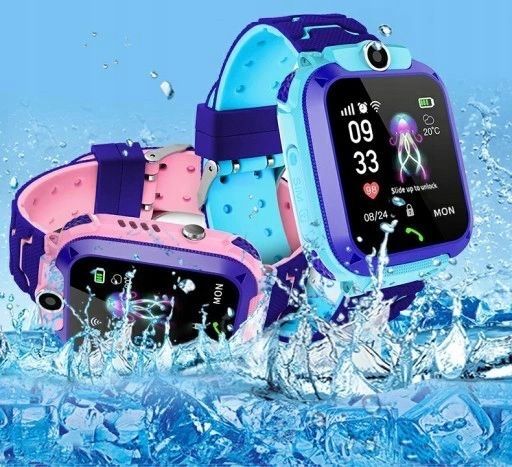 SMARTWATCH ZEGAREK DLA DZIECI lokalizator gps aparat latarka kontakty