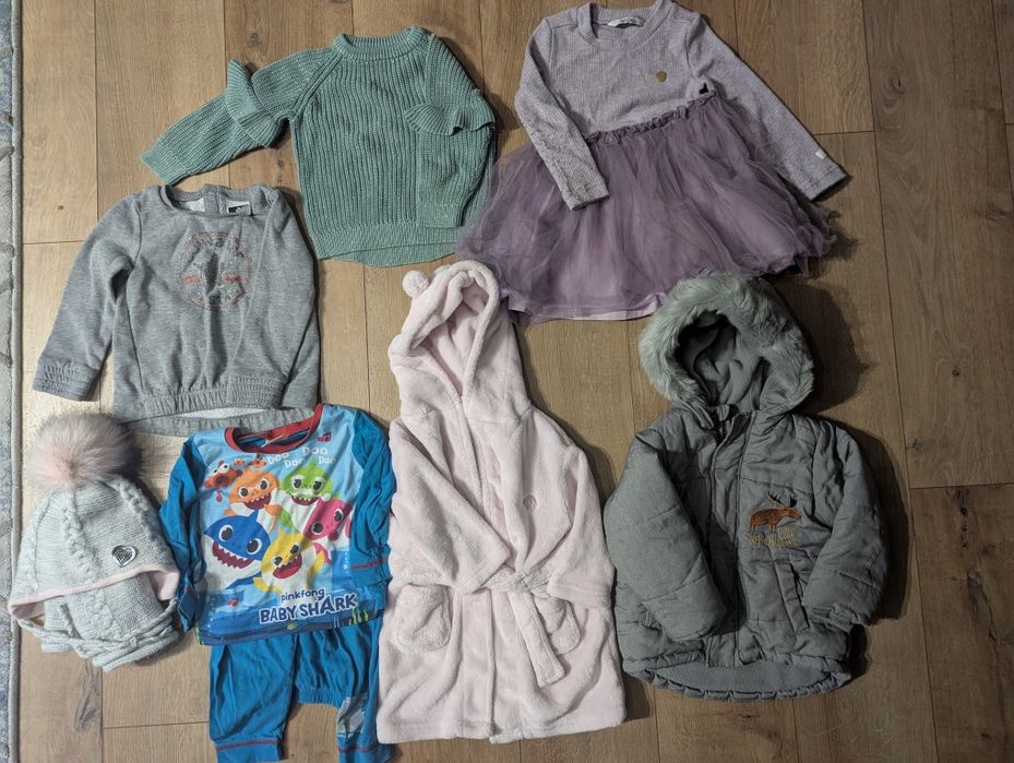 Ubranka 12-24 miesiące, 80-92, Converse, TK maxx
