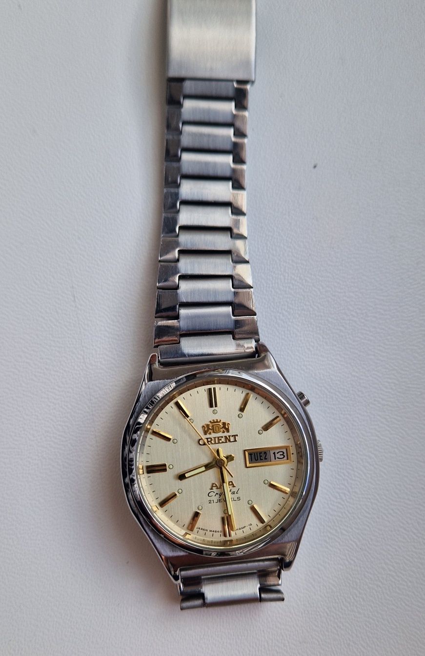 Zegarek męski Orient Crystal 21 Jewels