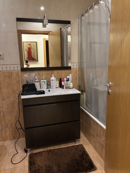 Movel wc todos com espelho