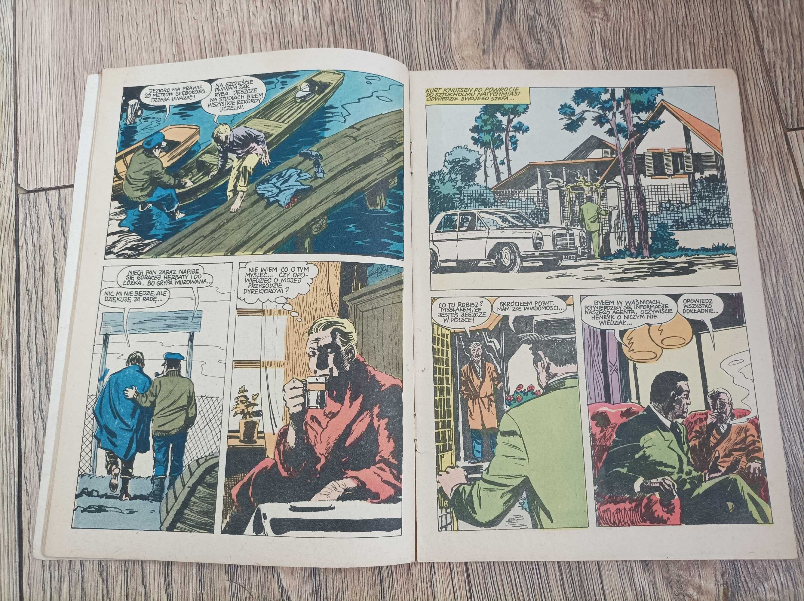Kapitan Żbik Człowiek za burtą 1972
